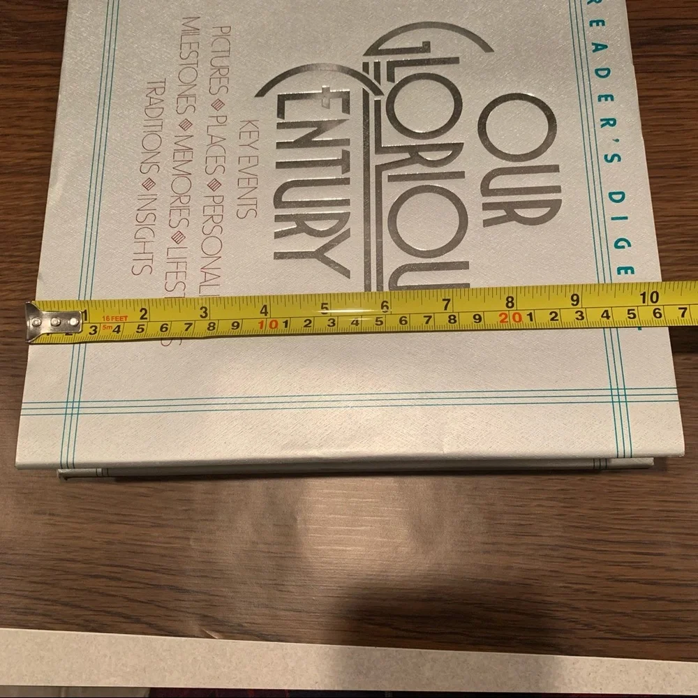 Reader's Digest Our Glorious Century Hardcover Book // 1994